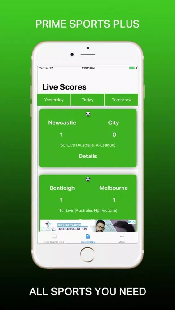 Prime Sports Plus应用截图
