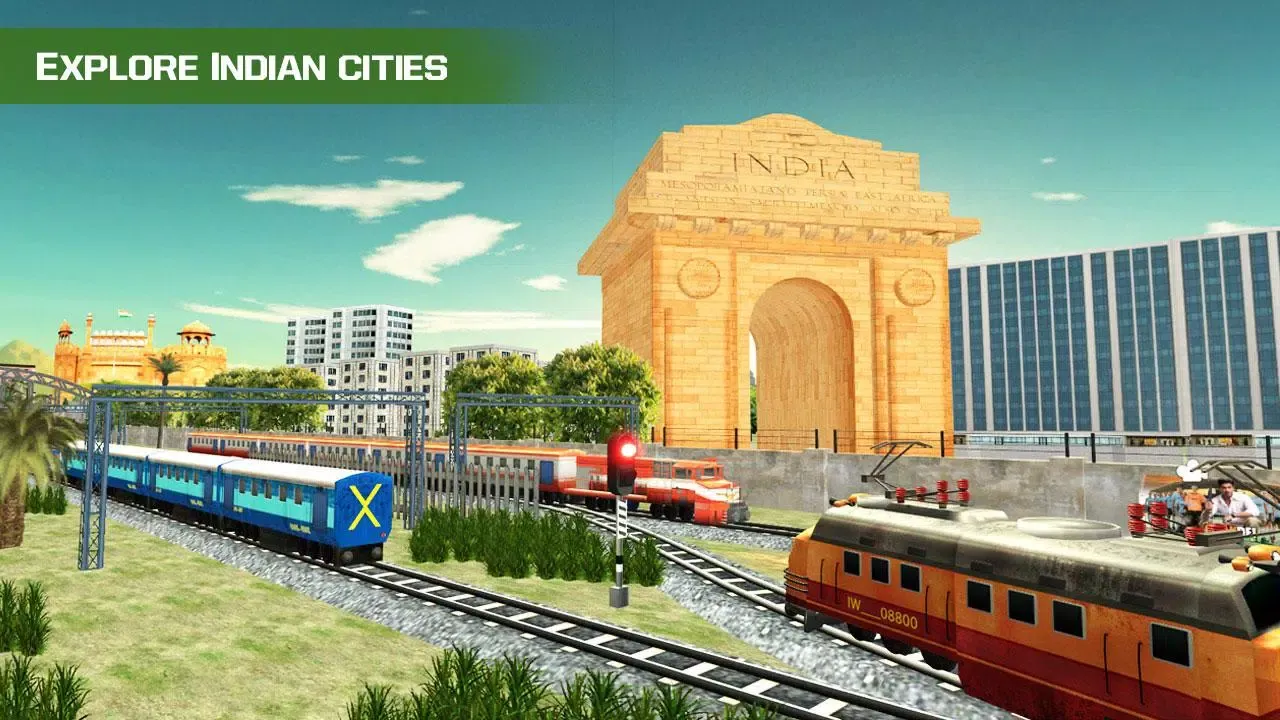 Indian Train Games : Train Sim Screenshots
