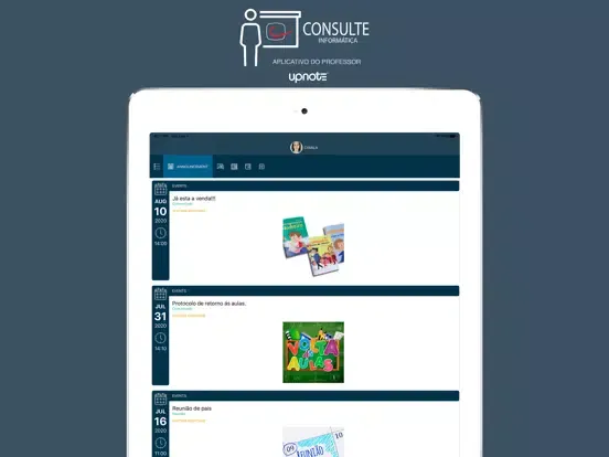 Скриншоты Consulte Professor iPad 