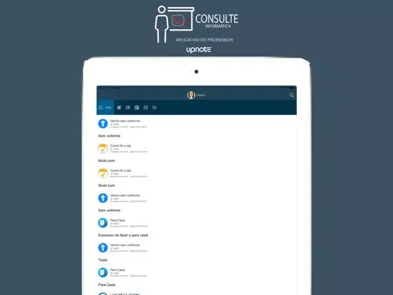 Скриншоты Consulte Professor iPad 