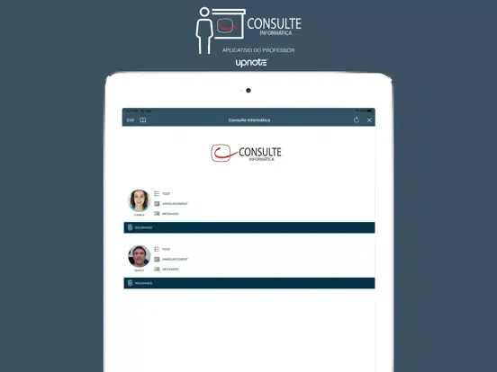 Скриншоты Consulte Professor iPad 