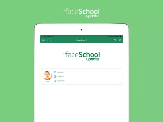 Faceschool Upnote iPad  Screenshots