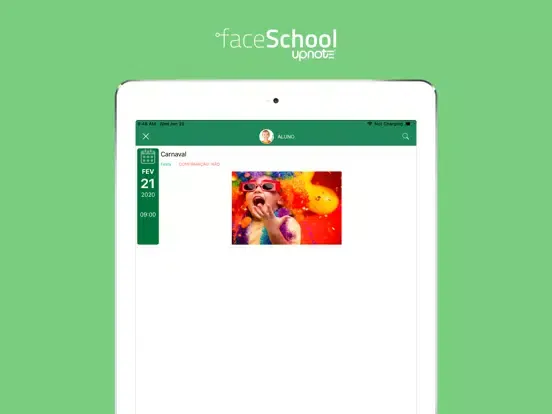 Faceschool Upnote iPad  Screenshots