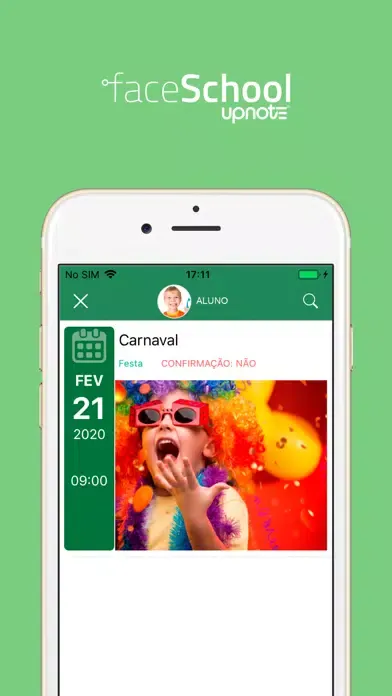 Faceschool Upnote Screenshots