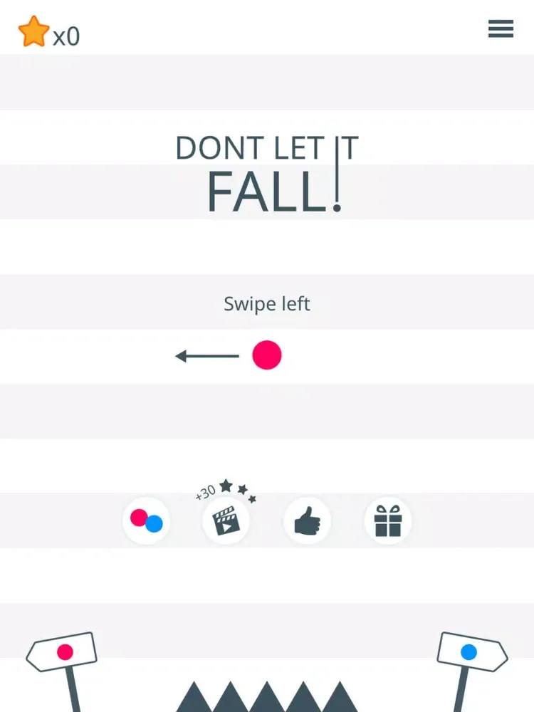 Don't Let it Fall! iPad  Screenshots