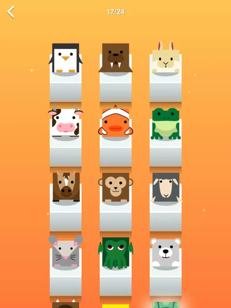 Ảnh chụp màn hình của Happy Sliders iPad 