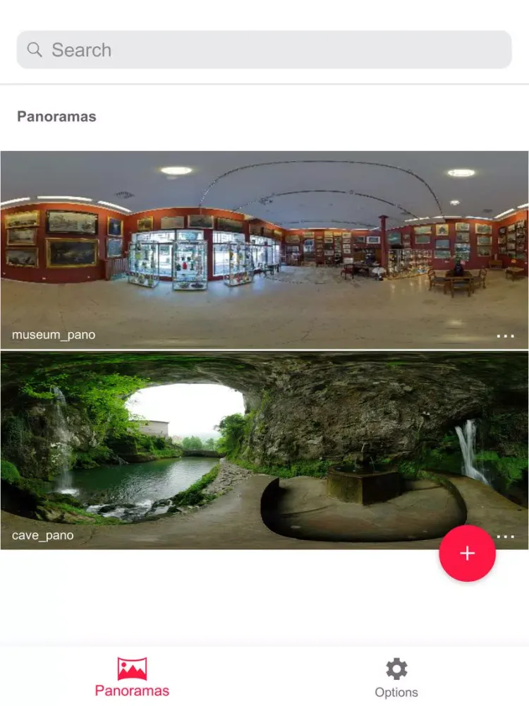 Скриншоты PhotoSphere Viewer iPad 