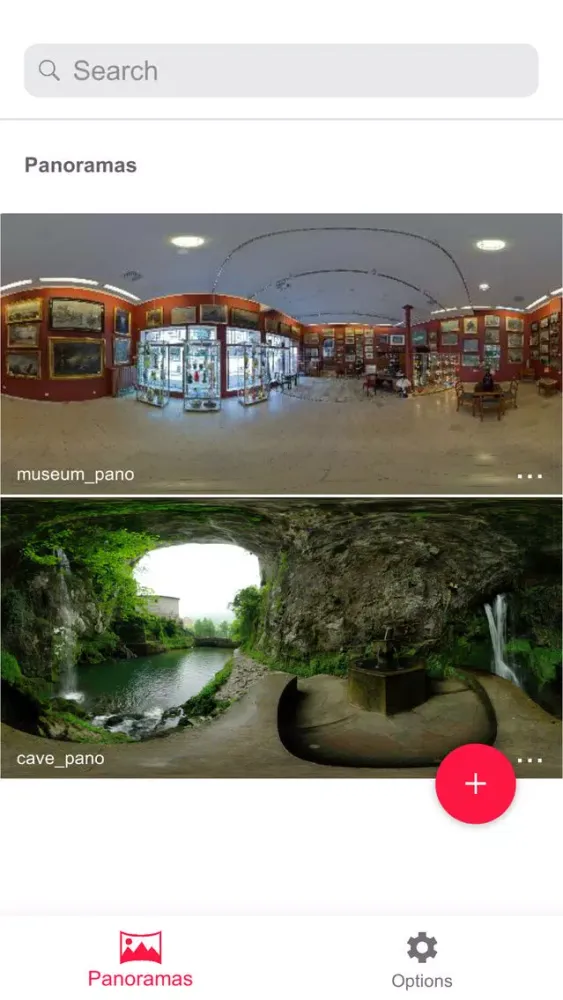 Скриншоты PhotoSphere Viewer
