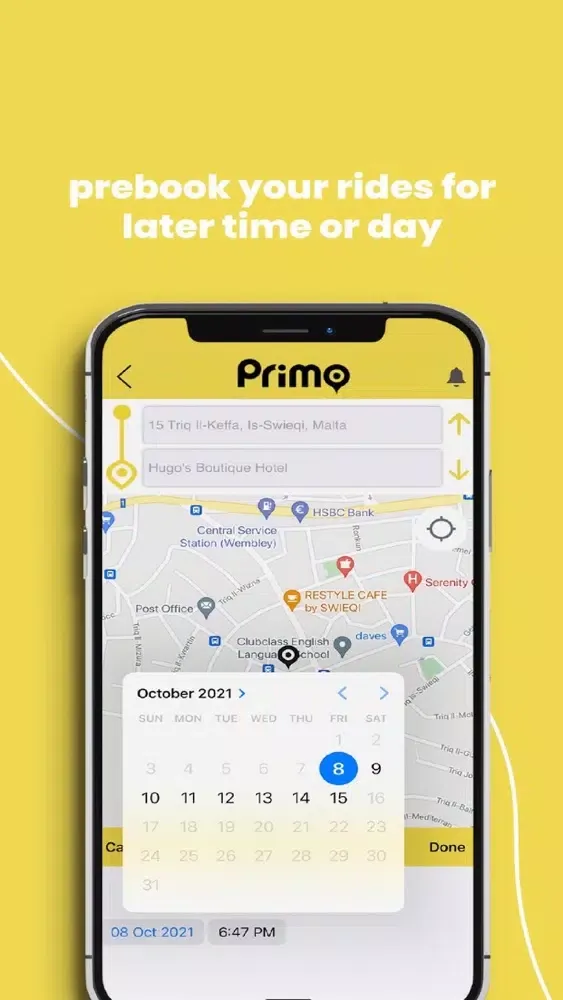 Primo Cabs スクリーンショット