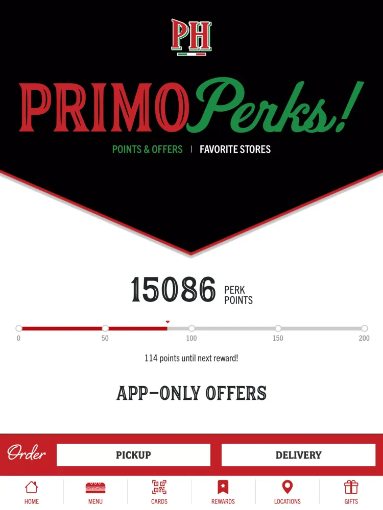 PrimoHoagies স্ক্রিনশট