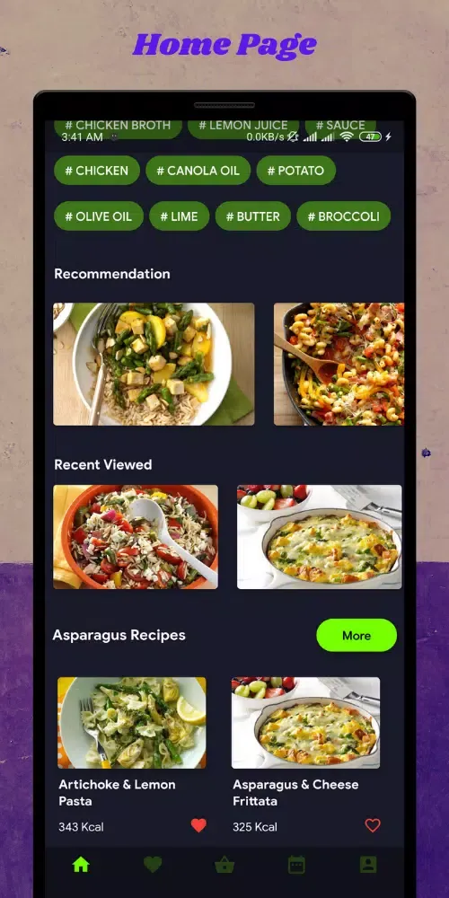 Asparagus Vegetable Recipes Screenshots