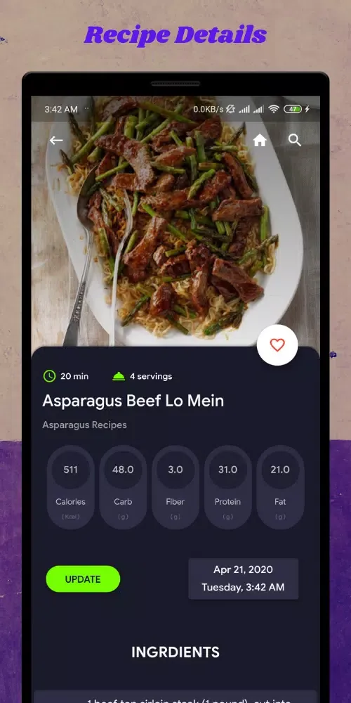Asparagus Vegetable Recipes Screenshots