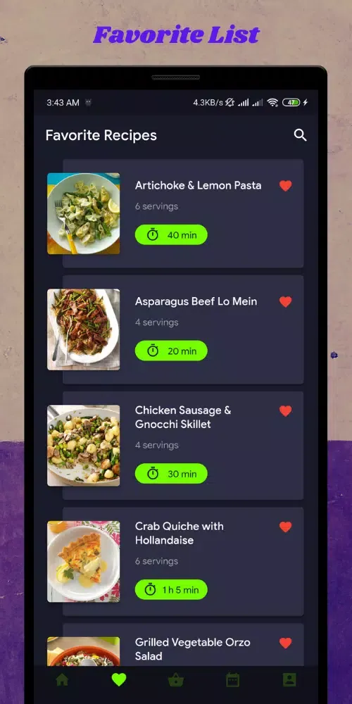 Asparagus Vegetable Recipes Screenshots