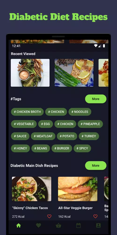 Diabetes-Diabetic Diet Recipes Screenshots
