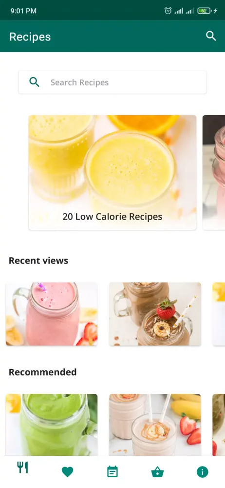 Weight Gain Smoothie Recipes Screenshots