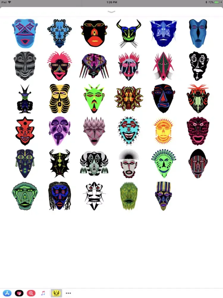 Zrzuty ekranu Primordial Arts Sticker Pack 1 iPad 