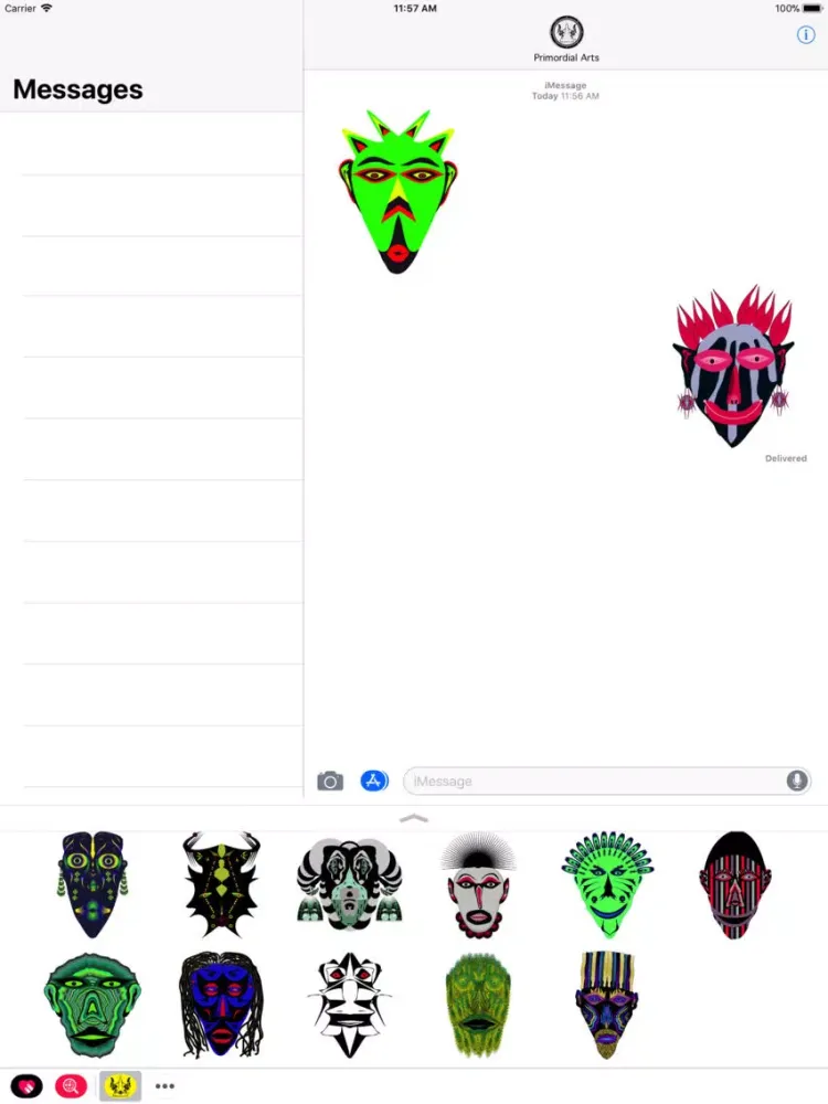 Zrzuty ekranu Primordial Arts Sticker Pack 1 iPad 