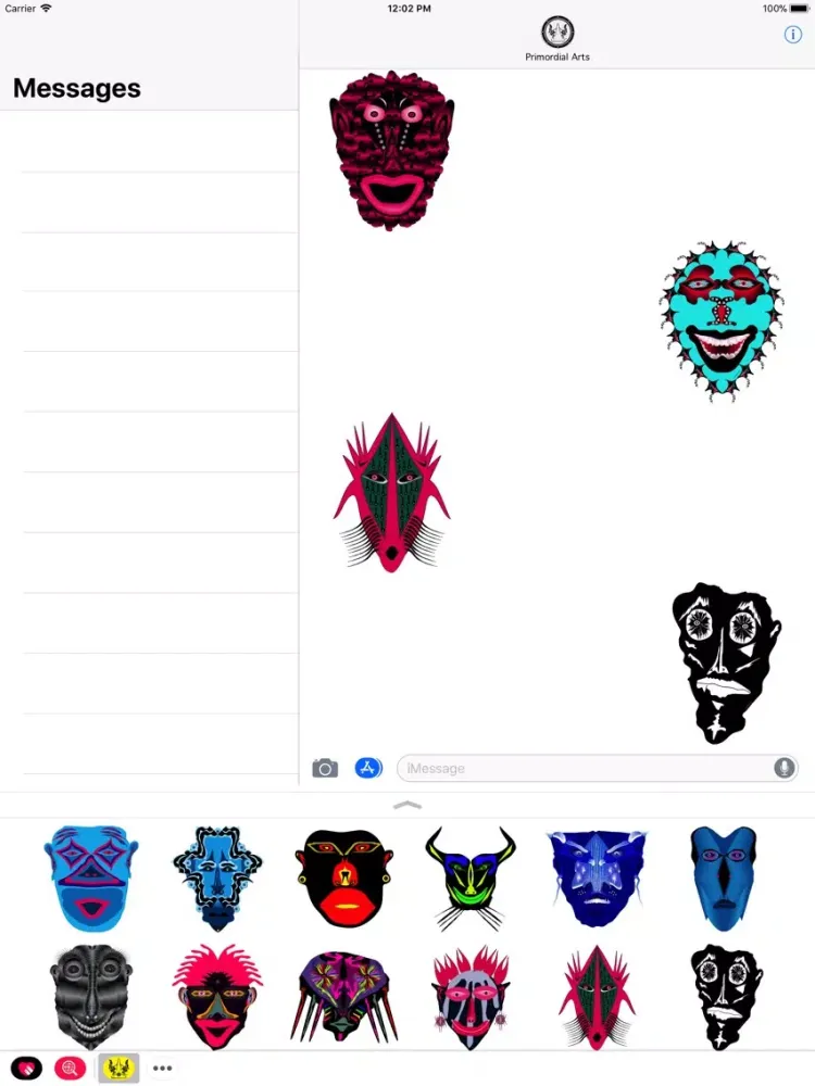 Zrzuty ekranu Primordial Arts Sticker Pack 1 iPad 