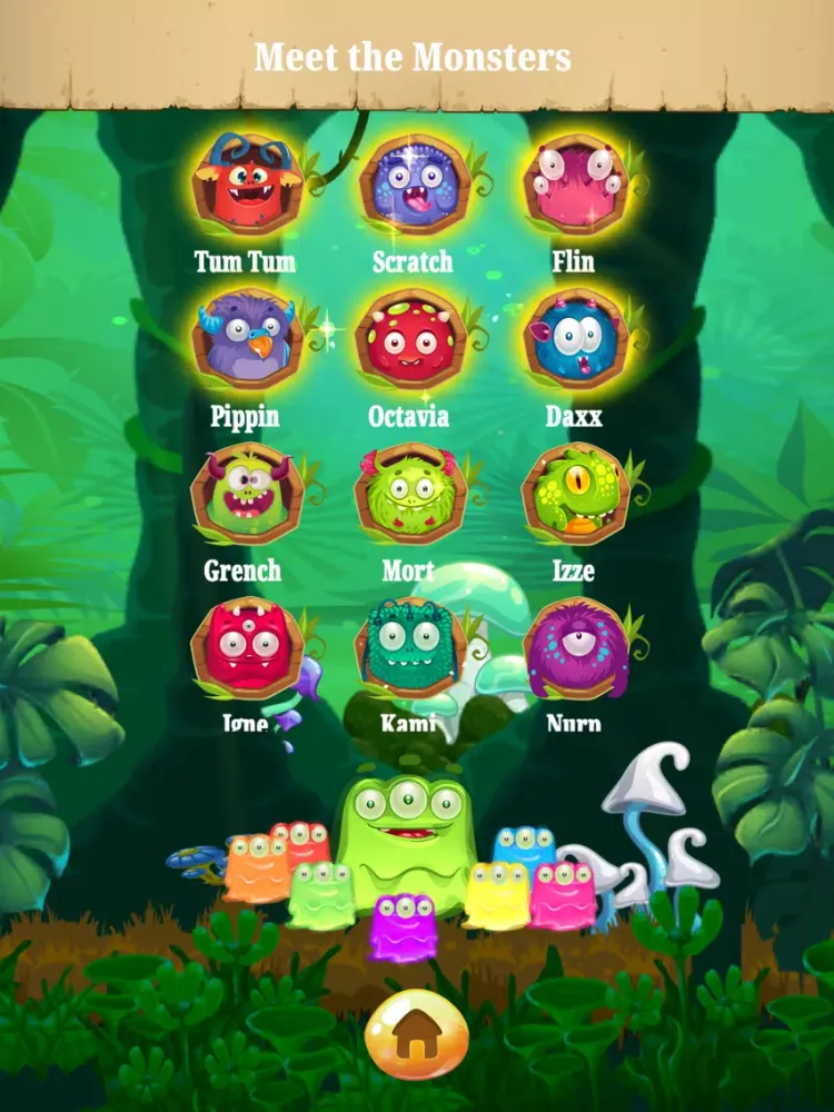 Capturas de tela do Monster Match! iPad 
