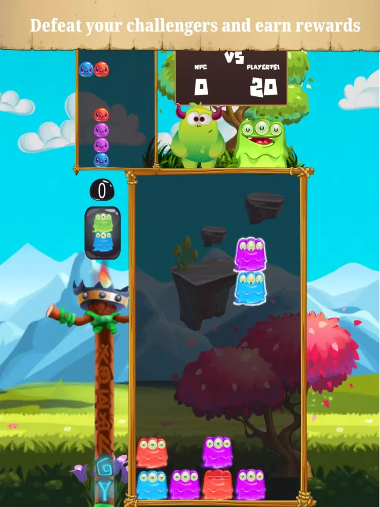 Capturas de tela do Monster Match! iPad 