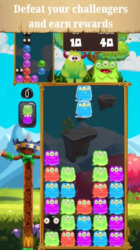 Capturas de tela do Monster Match!