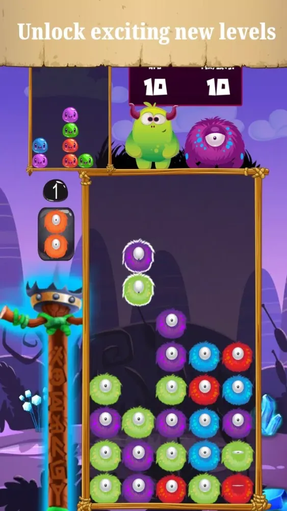 Capturas de tela do Monster Match!