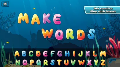 Capturas de tela do Underwater Alphabet: ABC Kids
