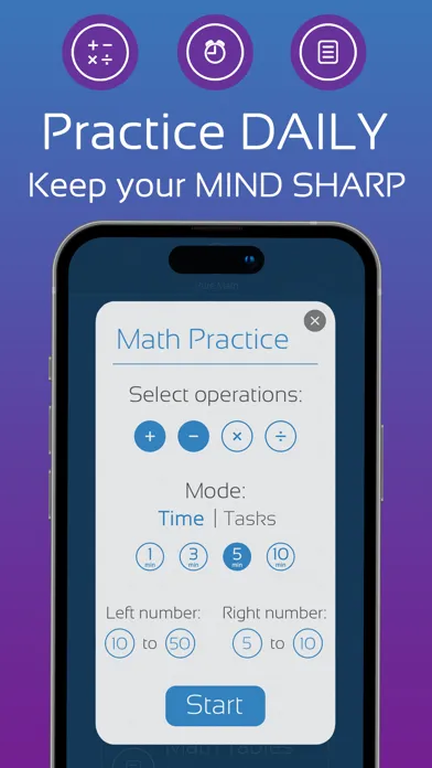 Zrzuty ekranu Pure Math - Math,Brain,Memory