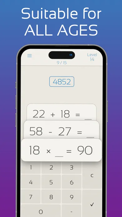 Zrzuty ekranu Pure Math - Math,Brain,Memory