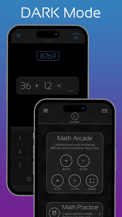 Zrzuty ekranu Pure Math - Math,Brain,Memory