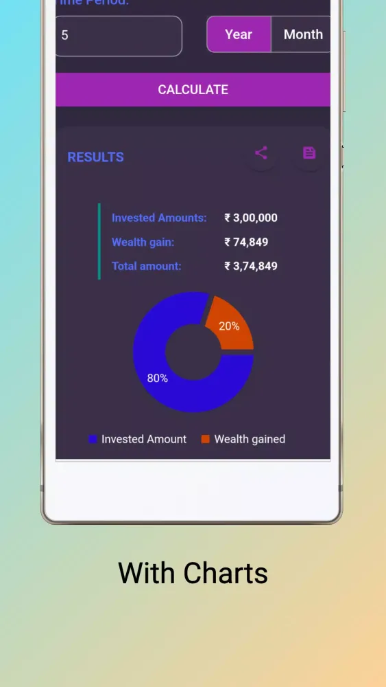 SIP Calculator স্ক্রিনশট