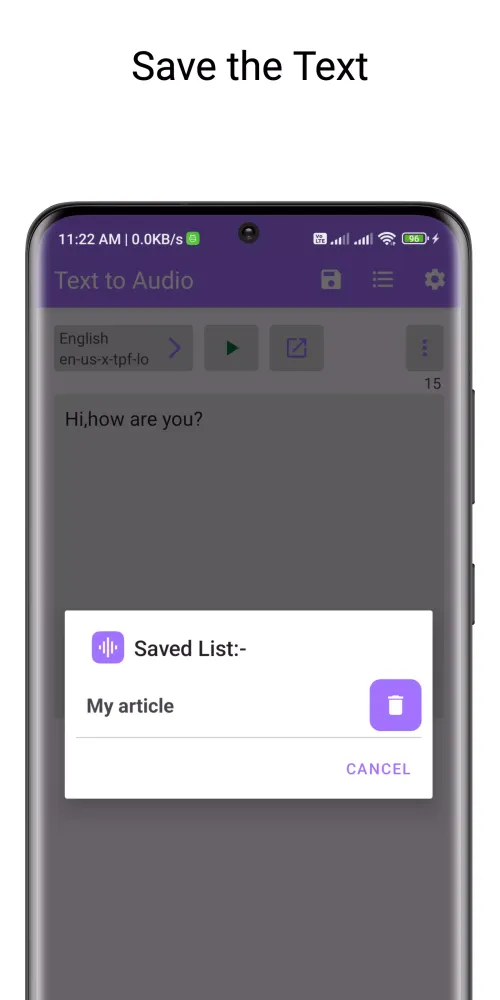تصاویر Unlimited Text to Speech (TTS)