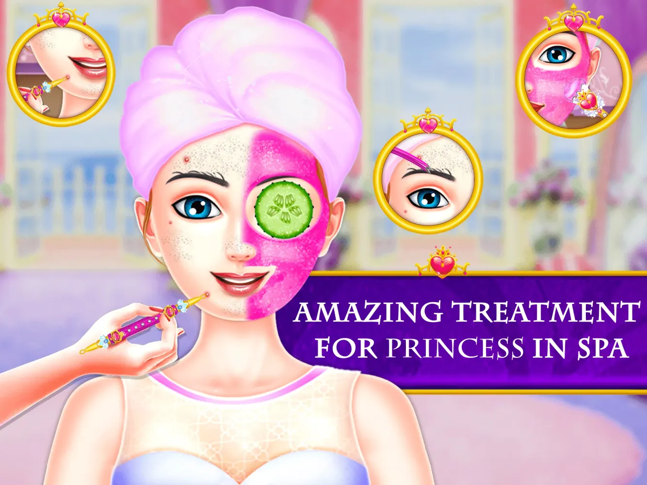 Princess House Cleaning Game应用截图