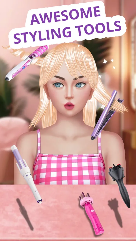 Hair Salon & Makeover Game Screenshots