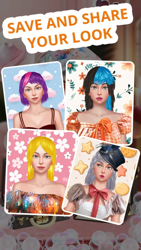 Hair Salon & Makeover Game Screenshots