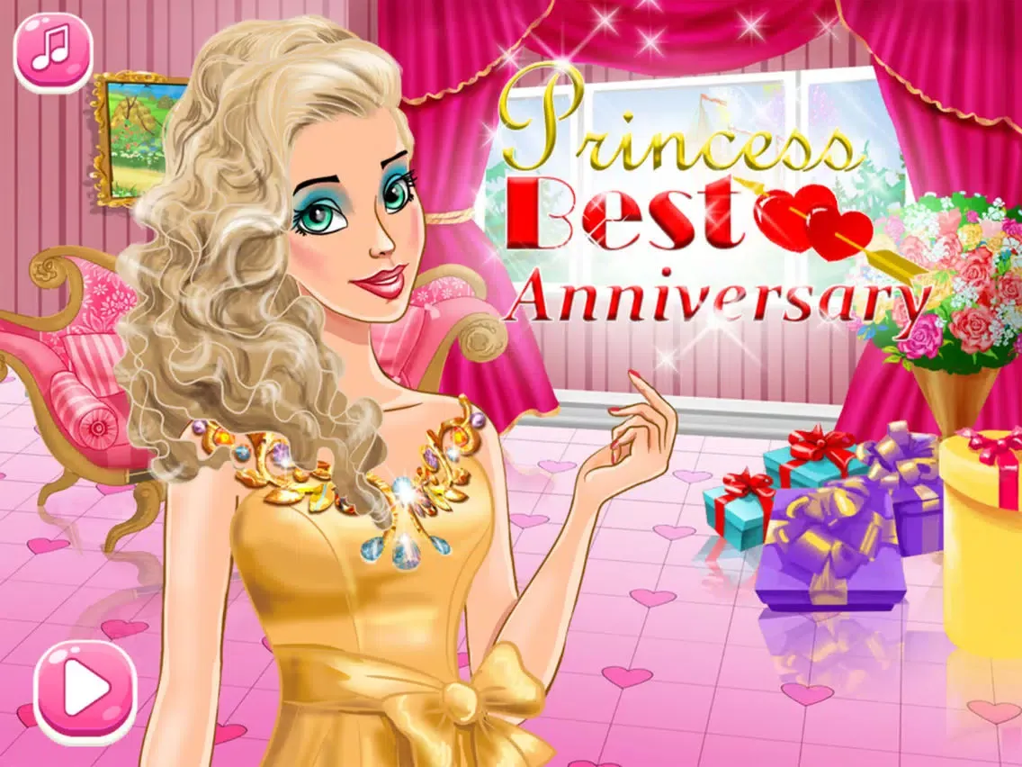 Tangkapan layar Princess Best Anniversary iPad 