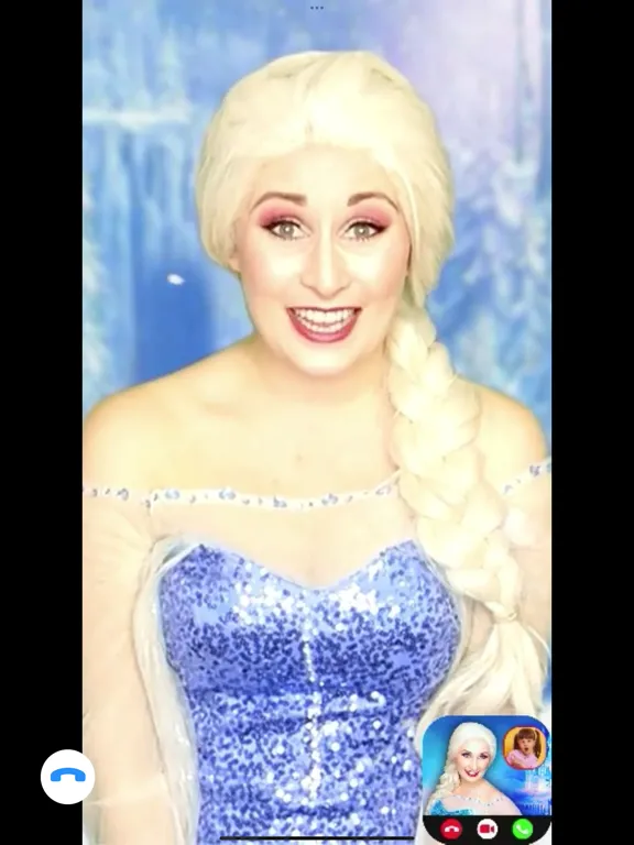 Video Call Princess iPad  Screenshots