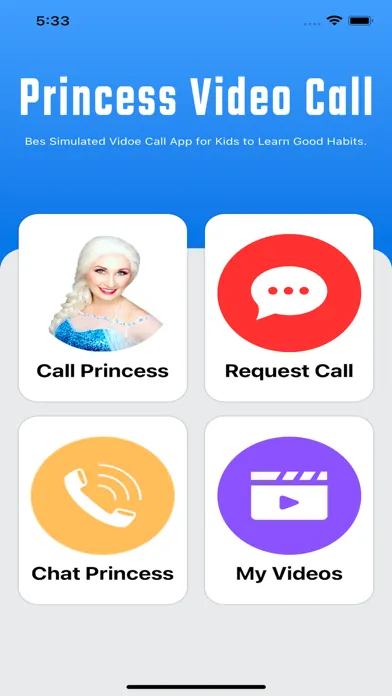 Video Call Princess Screenshots