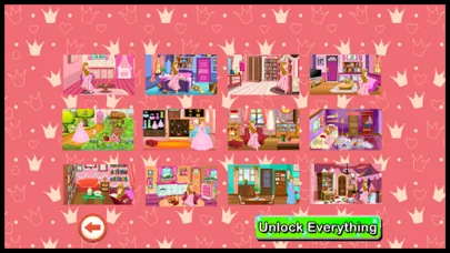 A Princess Escape Hidden Objects Puzzle - can you escape the room in this dress up doors games for kids girls 스크린샷