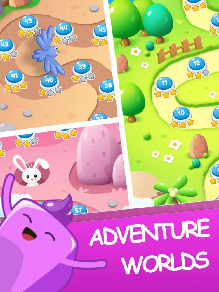 ภาพหน้าจอของ Princess Jojoo Puzzle iPad 