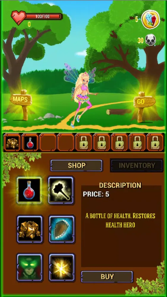 Capturas de pantalla de Princess Sofia, fairy flowers