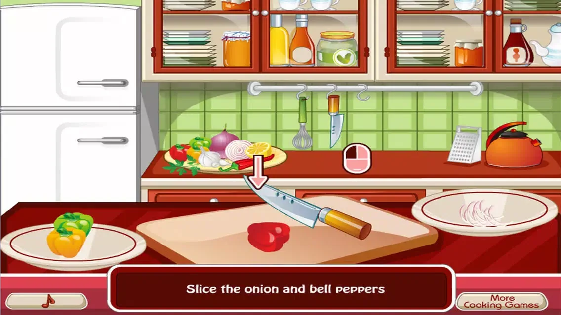 Cooking the First Chicken - girl games for kids Screenshots