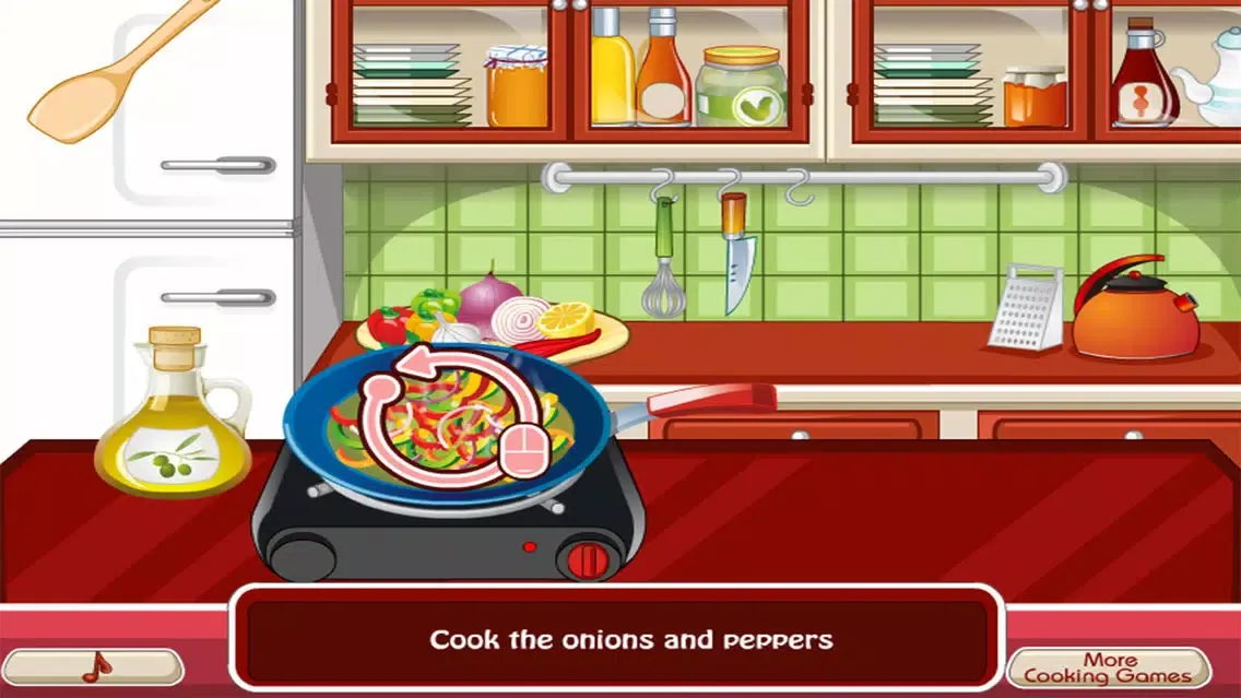 Cooking the First Chicken - girl games for kids Screenshots
