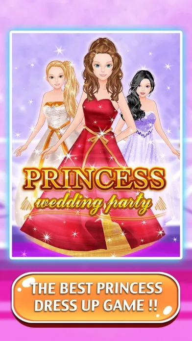 Princess Party - A little girl dress up and salon games for kids Ekran Görüntüleri