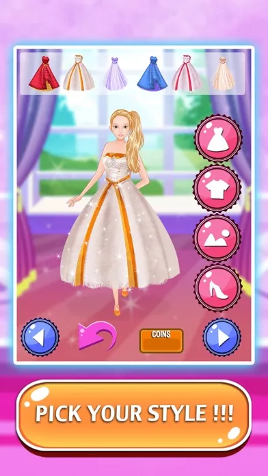 Princess Party - A little girl dress up and salon games for kids Ekran Görüntüleri