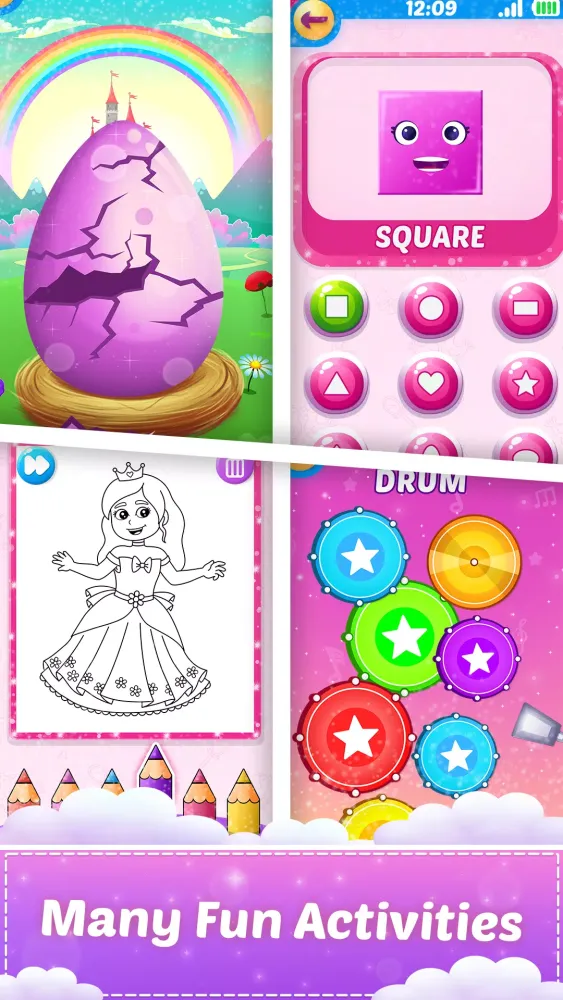 Capturas de pantalla de Princess Phone World