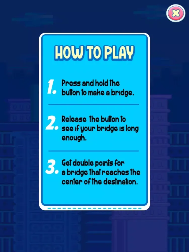 Crossy the Bridge iPad  Screenshots
