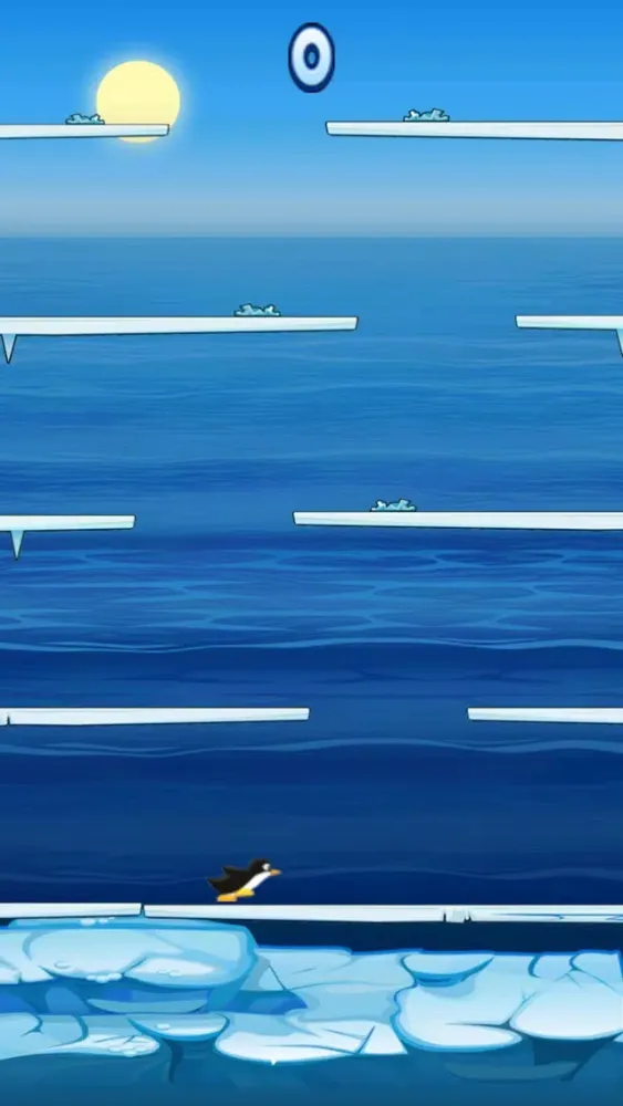 Capturas de tela do Penguin Polar Jump
