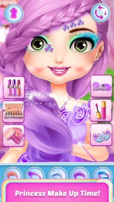 Captures d'écran de Princess Game! Girl Doll Phone