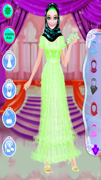 ภาพหน้าจอของ Hijab Wedding Salon - Hijab Spa & Dress up Games